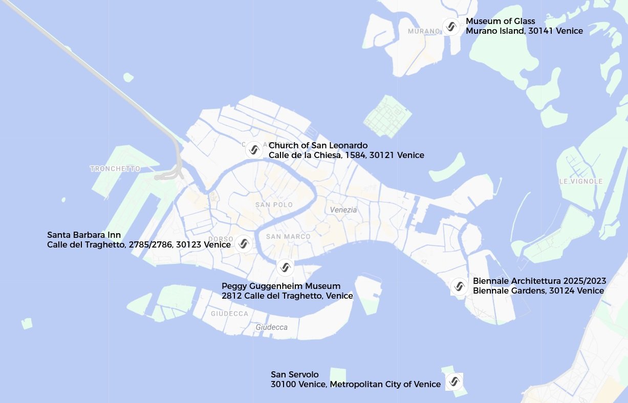 Mappa Location Venezia 2